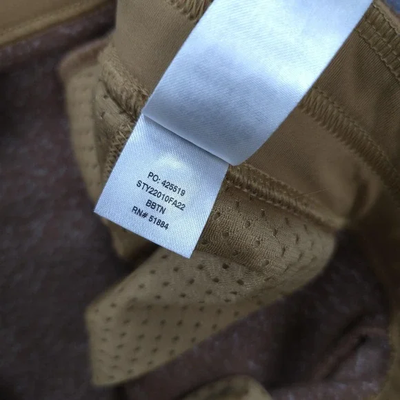 Patagonia Pants Womens M Brown Shearling Crops Fleece Sweatpants Hiking Outdoors - Picture 5 of 12